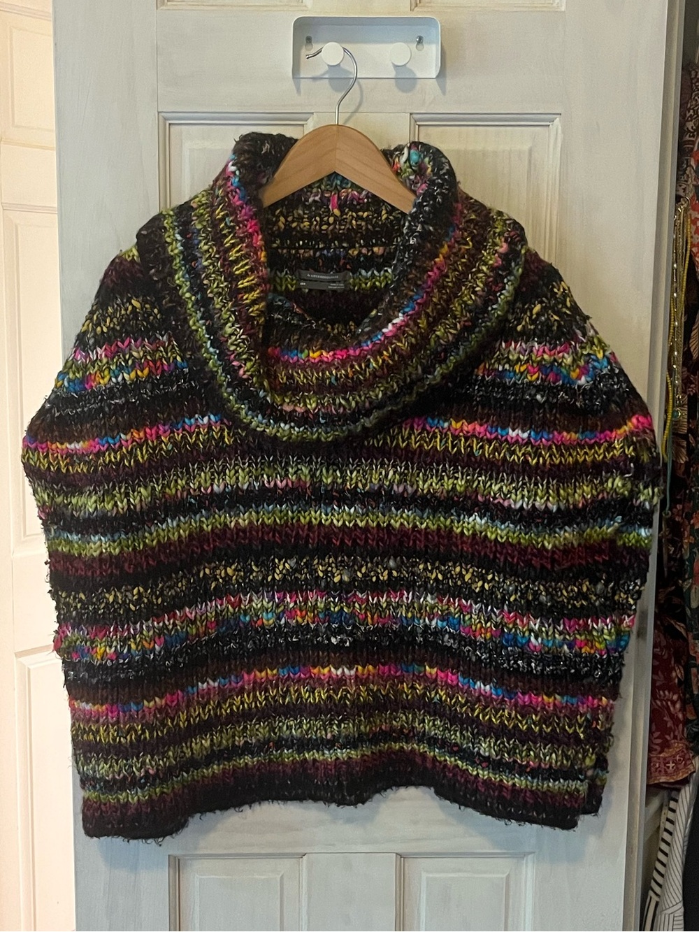 Anthropologie cowl neck sweater vest XS/S